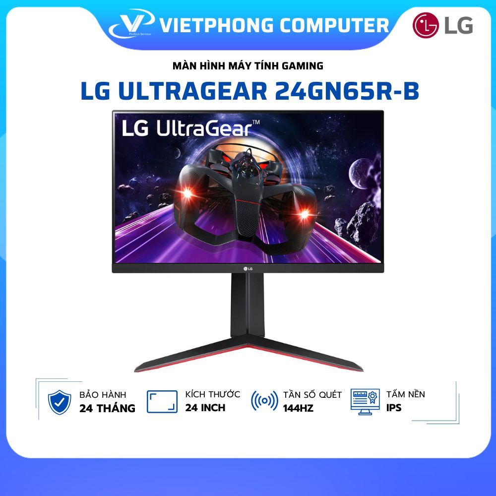 [FULL Vat] LG 24GN65R-B GAMING Screen (23.8 - 27 INCH / Hd / IPS ...