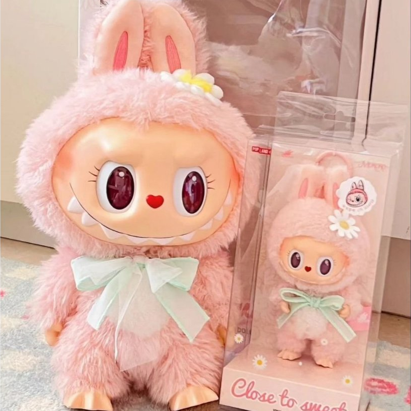 Labubu Model Mokoko Close To Sweet Sweet Pink Labubu Decor Vn 11134207 7r98o