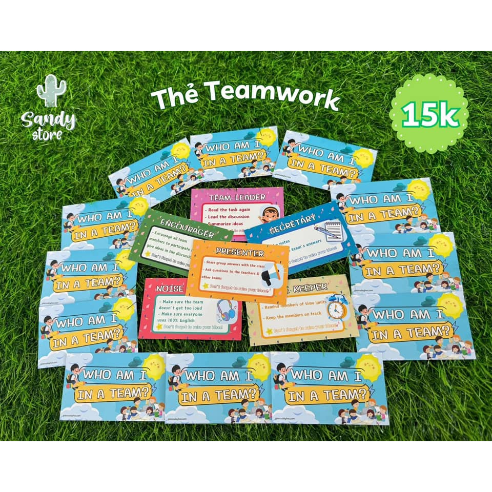 [TEACHING Tools] Team Work/Service Card | Shopee Malaysia