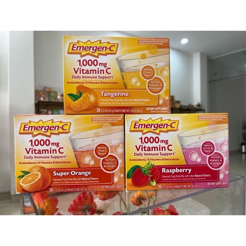 [Us Product] Vitamin C Effervescent Powder, Antioxidants, Vitamin B