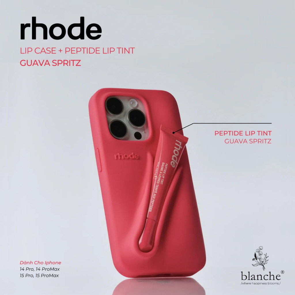 全機種対応】rhode peach pit リップケース 全機種対応】rhode