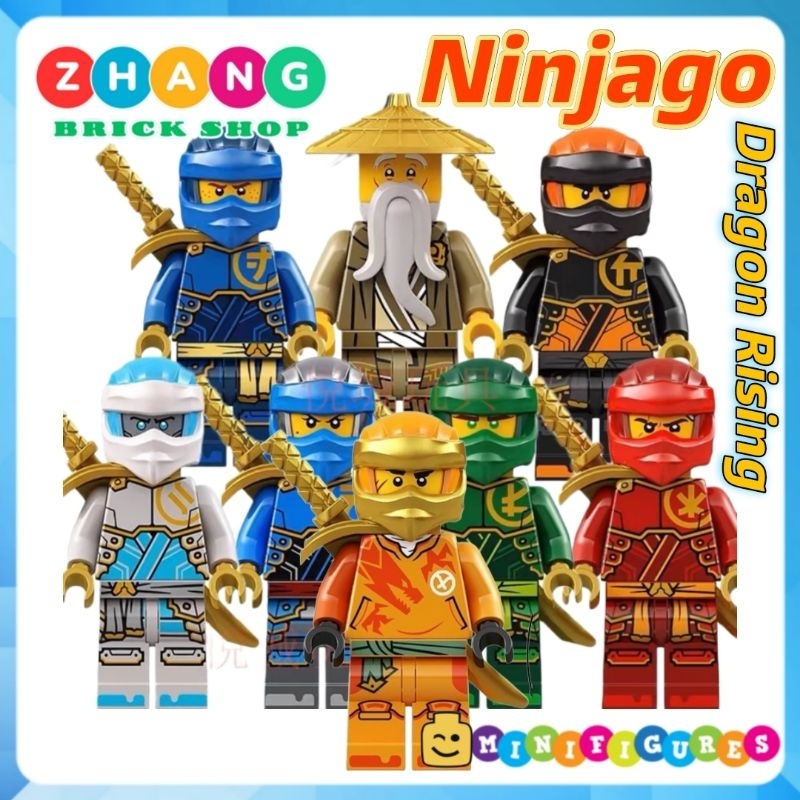 Ninjago season 17 Dragons Rising Kai Cole Zane Jay Nya Wu lloyd Arin ...