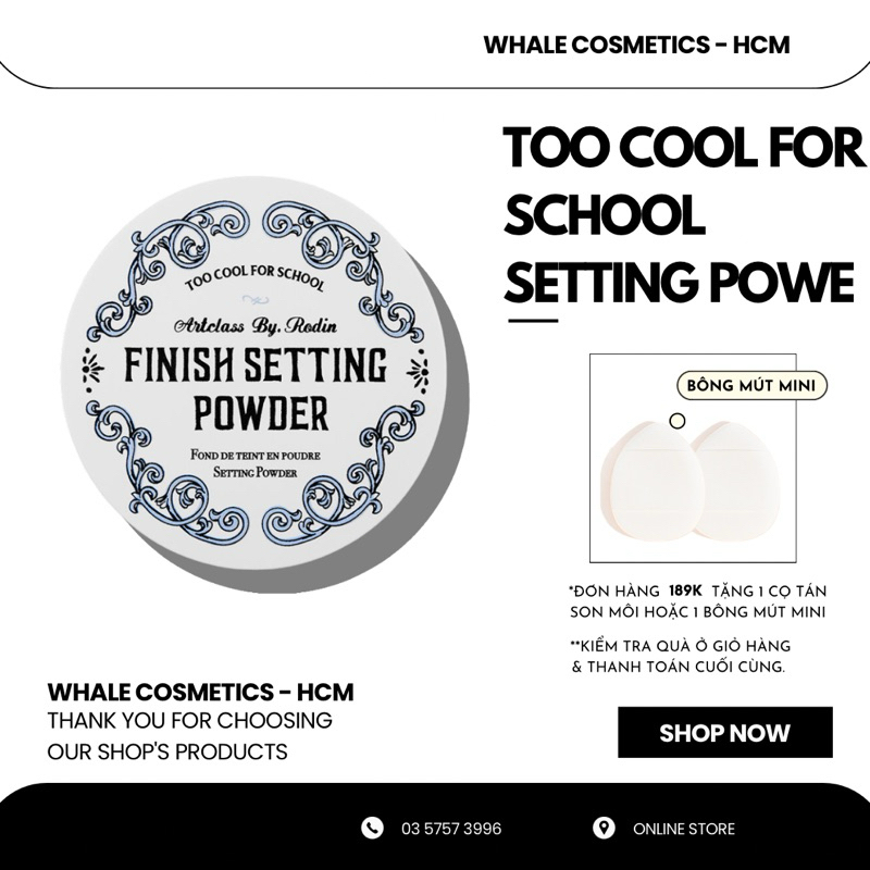 (Powder) Too Cool For School Finish Setting Powder 10g | Shopee Malaysia