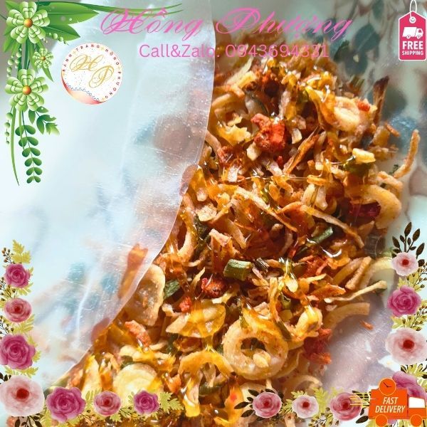 500g Dew-dried Round Rice Paper + 200g Fried Scallions with Shrimp. Dew ...