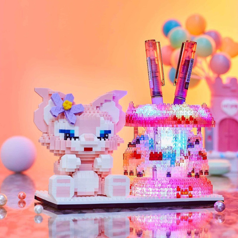 Pink CAT ASSEMBLY MODEL 3D SMOOTH BEAD RACING (with lights) | Shopee ...