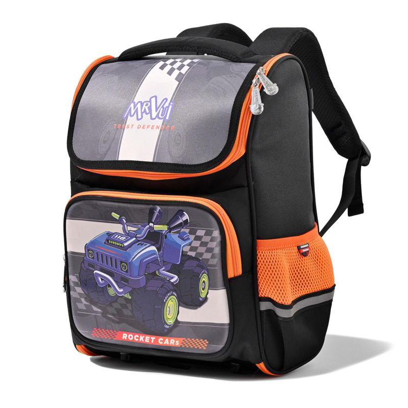 Humpback Backpack Mr Fun 993A For Boys In Grade 1, Grade 2, Grade 3 ...