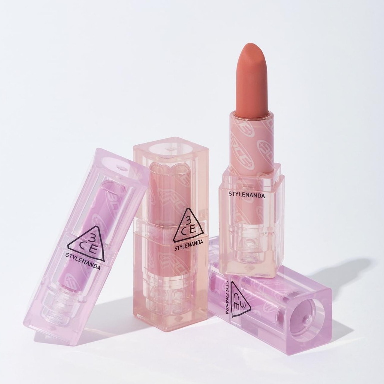 PURE Pairing] 3CE Soft Matte Lipstick (Fluffy Love - Better Mood) | Shopee  Malaysia