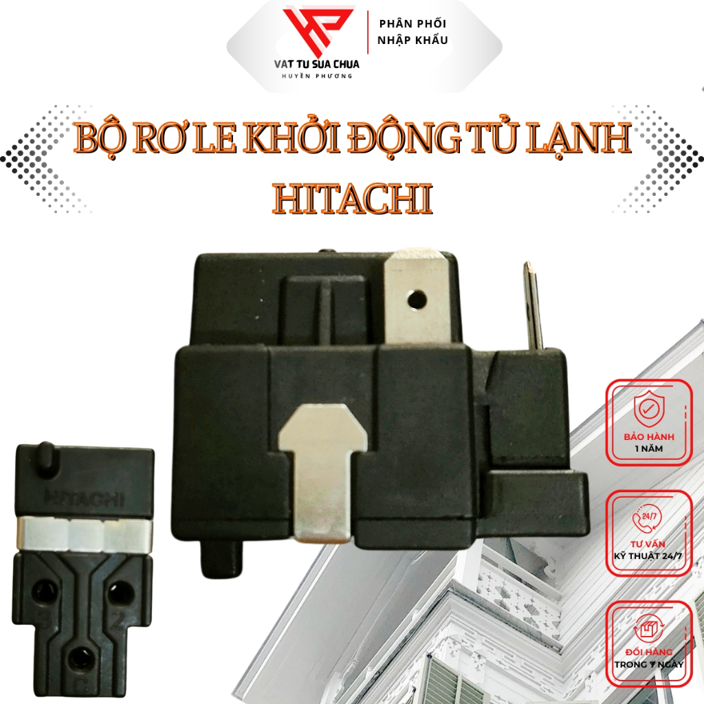 Genuine Hitachi refrigerator starter relay | Shopee Malaysia