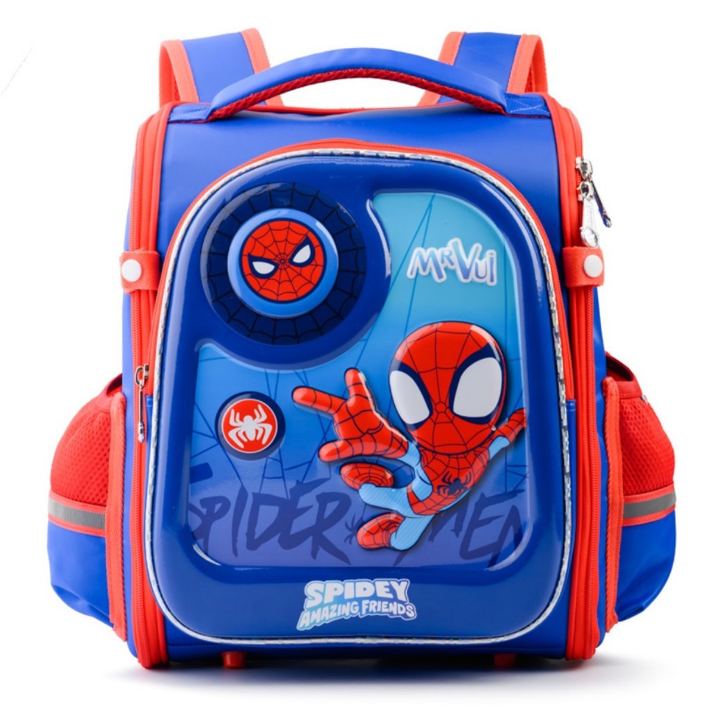 Level 1 Student backpack Mr Fun 970 anti-humpback backpack bag for ...