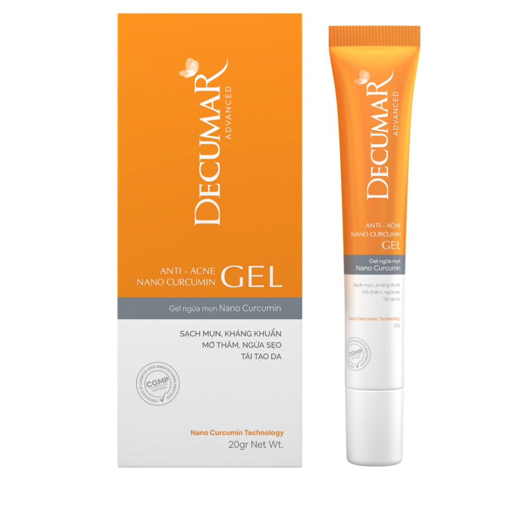 Nano Decumar Advanced Turmeric Acne Prevention Gel - 7500 Times More ...