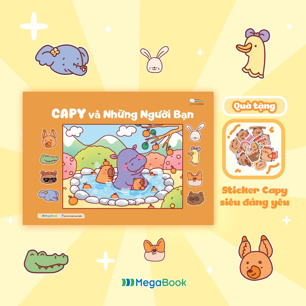 Capy and Friends Coloring Book | Shopee Malaysia