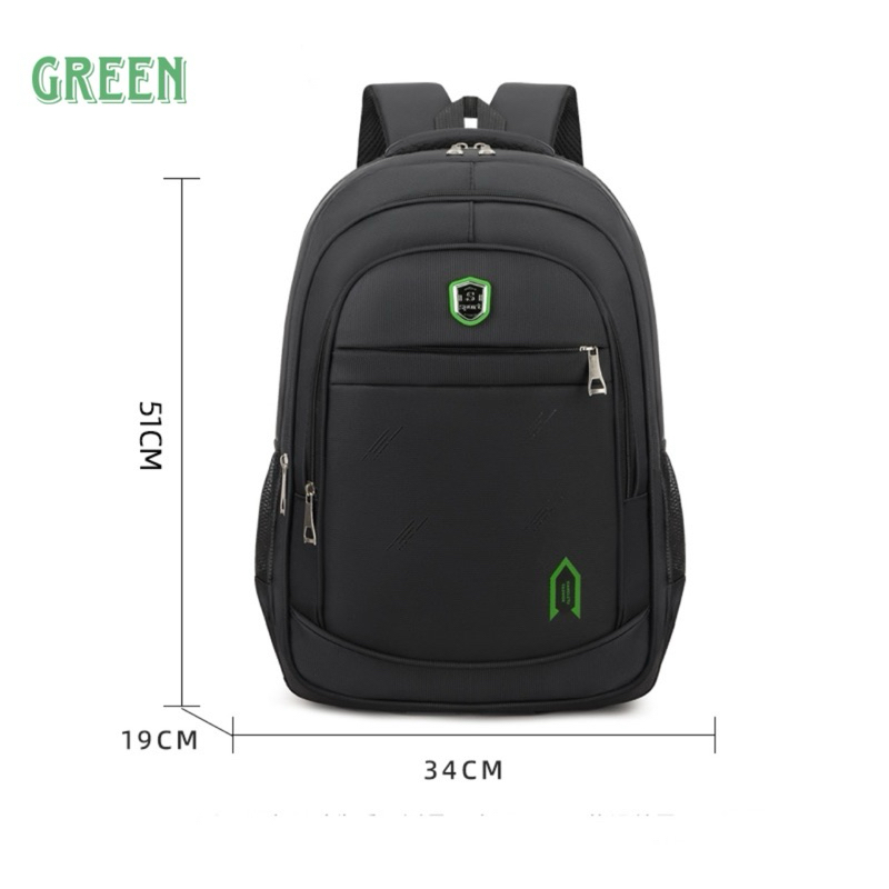 New- Men's backpack with simple design - Large size with many amenities ...