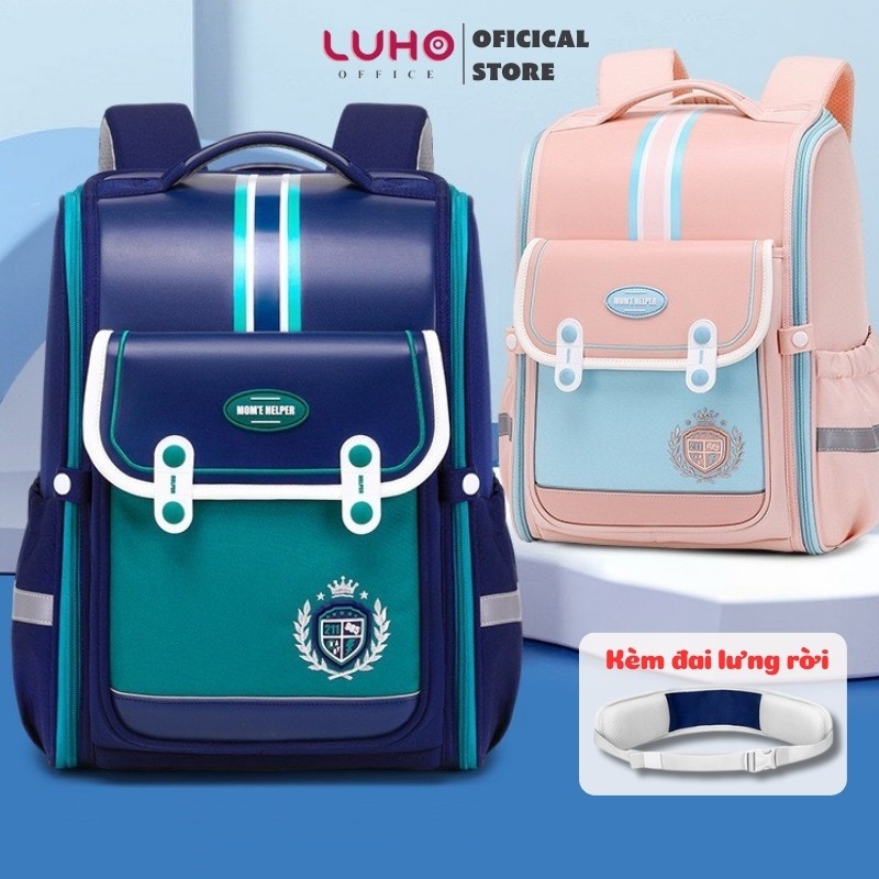 Humpback Backpack, Large Capacity School Backpack, 2 Sizes For Children ...