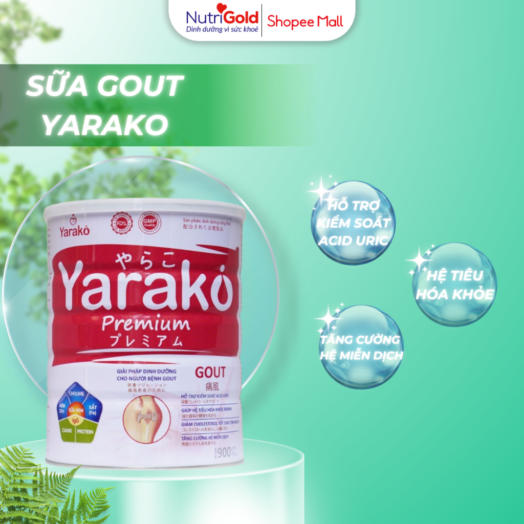 Yarako PREMIUM Gout Adult Milk Specialized Nutritional Solution for ...