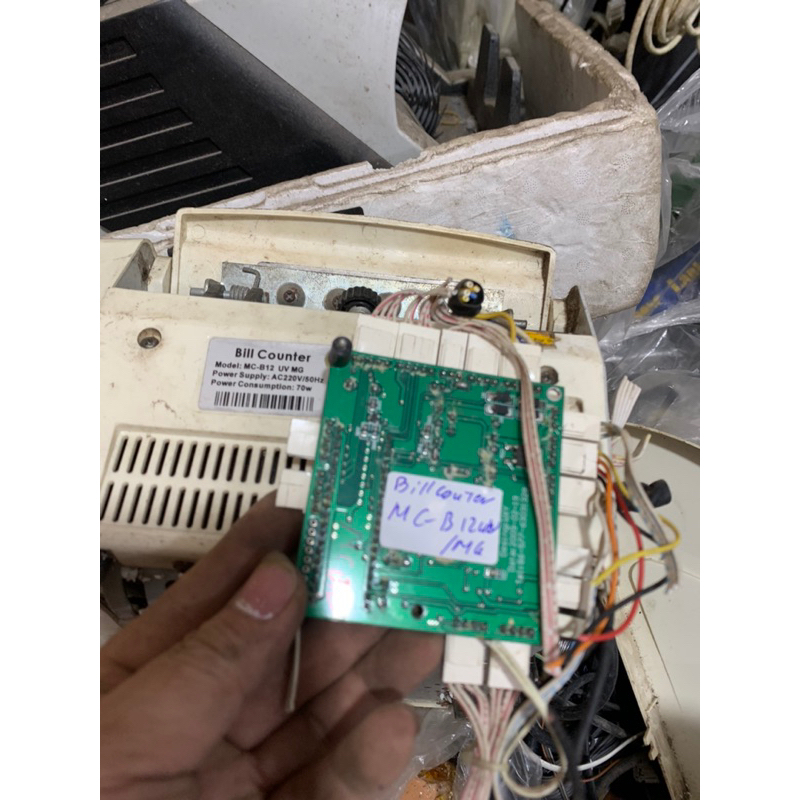 Main CPU, main CPU, Used BILL COUTER MC-B12 Counting Machine | Shopee ...