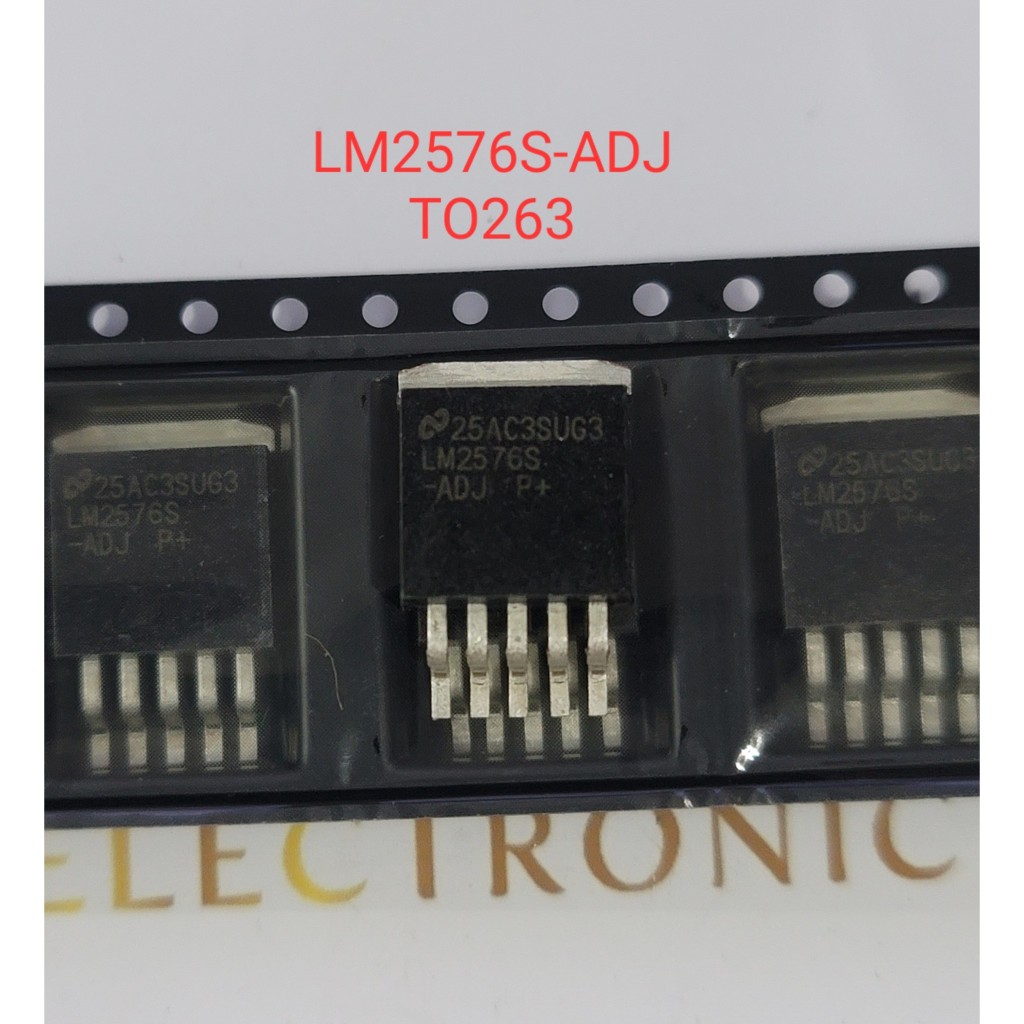 20 Pezzi Di LM2576S-ADJ Regolatori Di Commutazione SMD, Marca NSC, Nuovi
