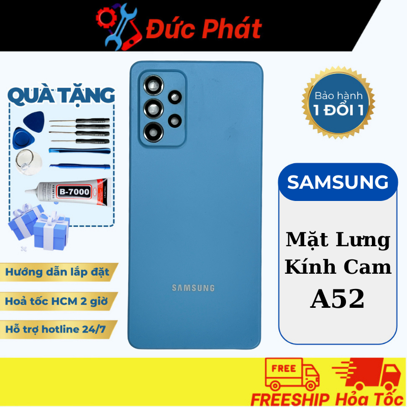 Samsung A52 New Replacement Back + Camera Glass (Free glue included ...