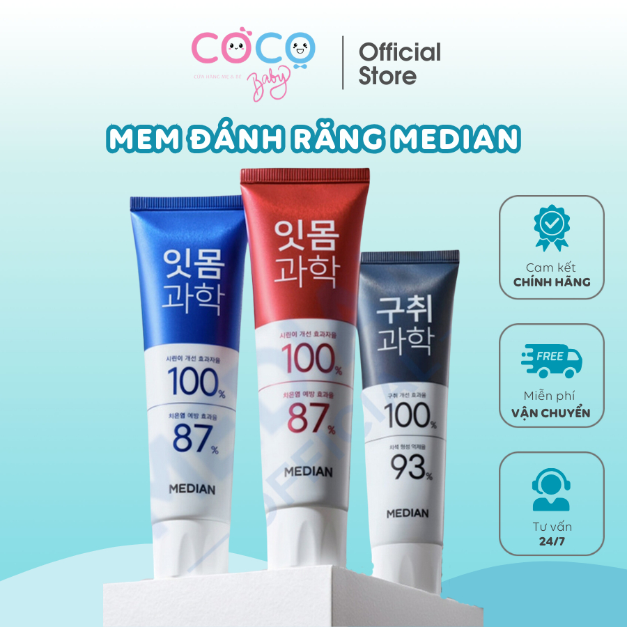 Median 93% Korean toothpaste 120G, Korean toothpaste | Shopee Malaysia