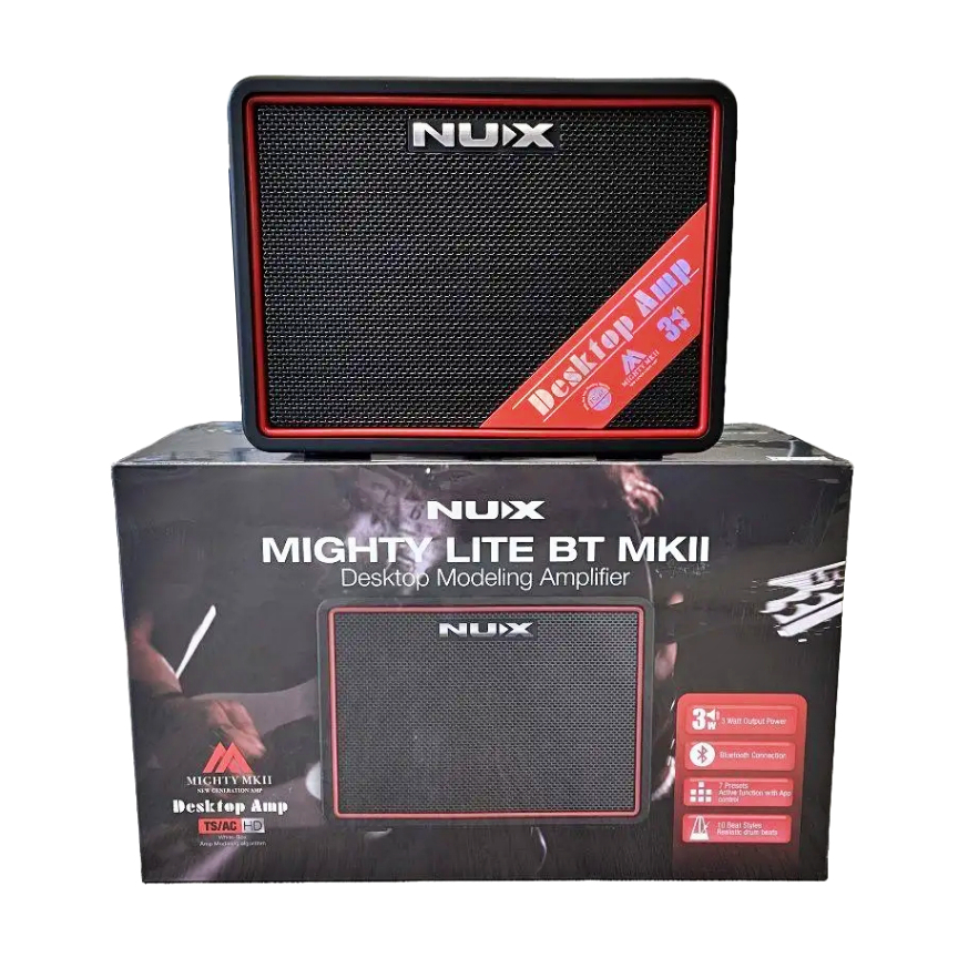 NUX [Genuine] Mighty Lite BT Mki Mini Amplifier MK2 Portable Ampli Speaker Shopee Malaysia