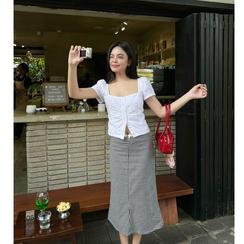 Noodles CARO Long Skirts ALIS SKIRT Shopee Malaysia