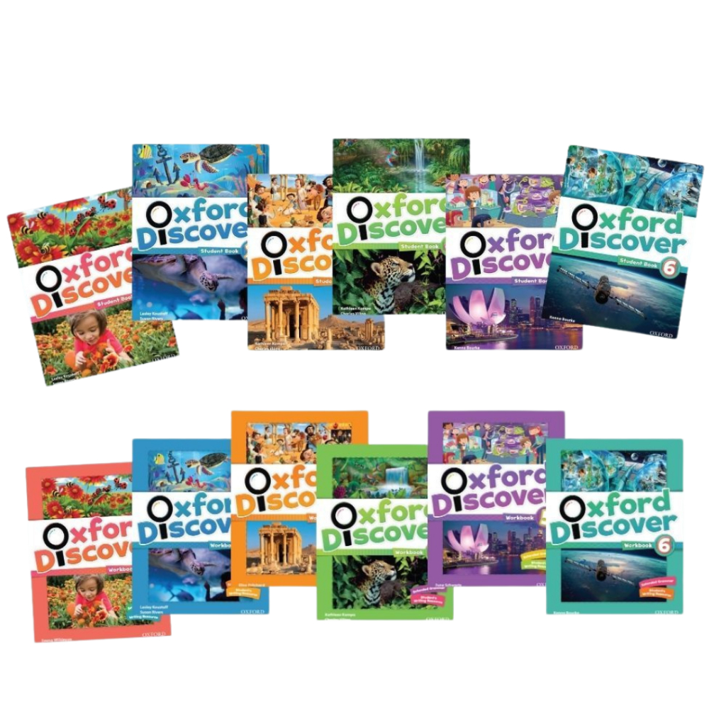Book - Complete set of Oxford Discover 1 2 3 4 5 (Student’s book ...