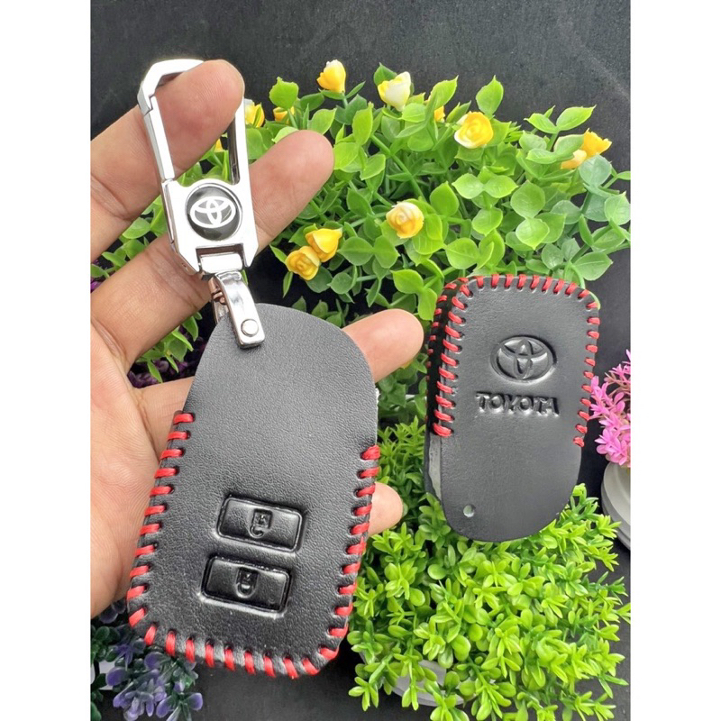 Smartkey Toyota Yaris Leather Key Case (2 Smart Buttons) | Shopee Malaysia