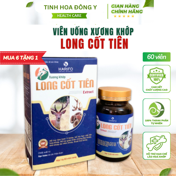 (Buy 6 get 1 free) LONG COT TIEN bone and joint pills - PREMIUM PRODUCT ...