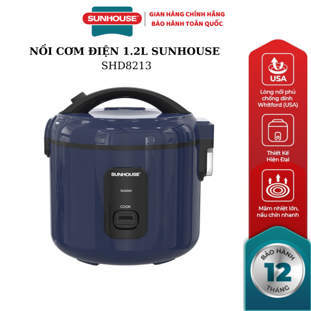 Sunhouse SHD8213 1.2L RICE COOKER - Genuine product | Shopee Malaysia