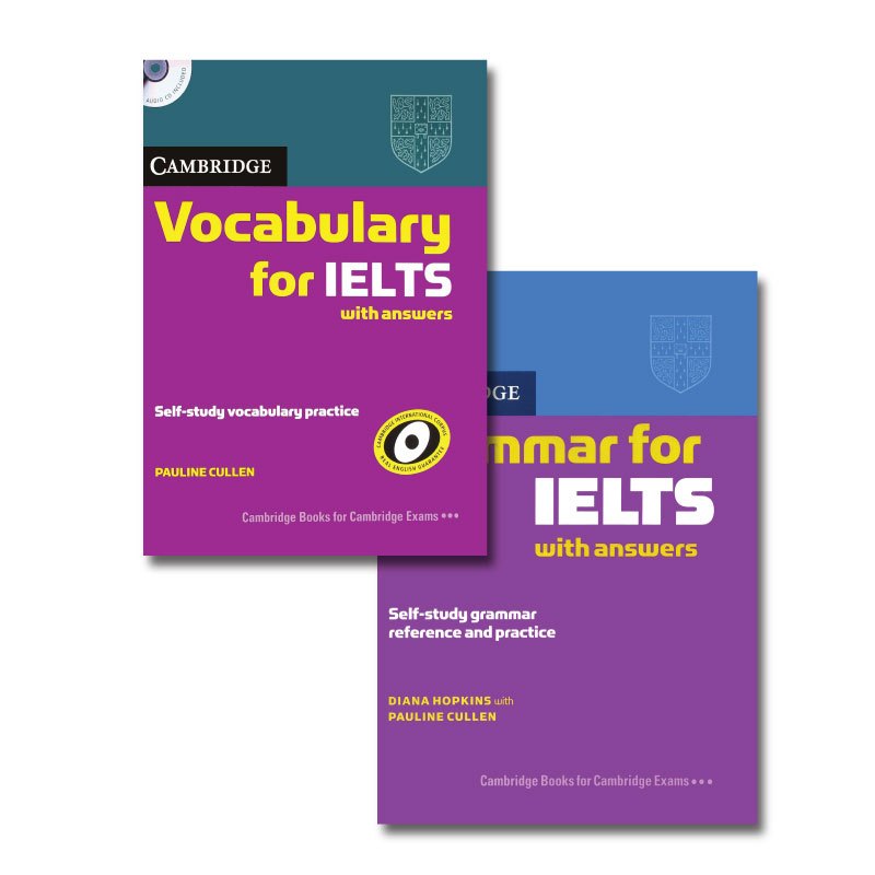 Book - Cambridge Grammar for IELTS + Vocabulary for IELTS - A4 size ...