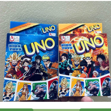 Uno deck of cards with beautiful anime characters | Shopee Malaysia