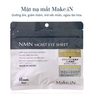 [Japanese domestic - Ready stock] Make.iN NMN Moist Eye Sheet Eye mask ...