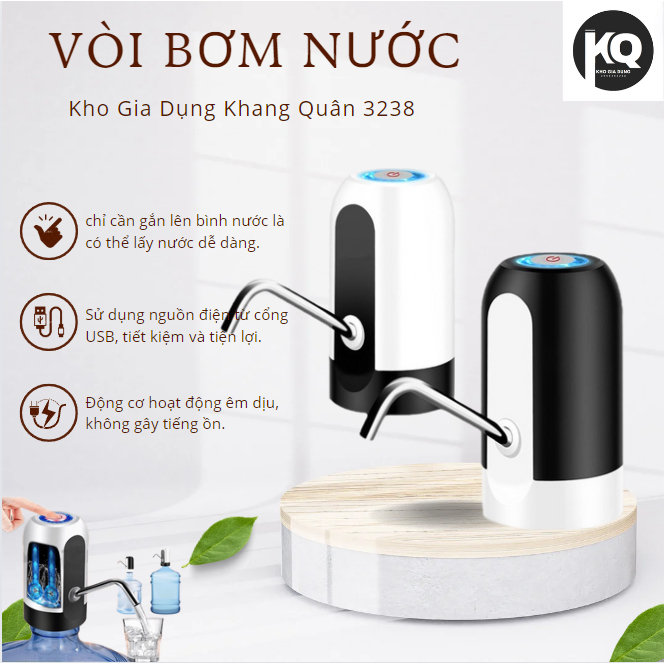 Automatic Electronic Water Pump with USB Charging Smart Water Dispenser