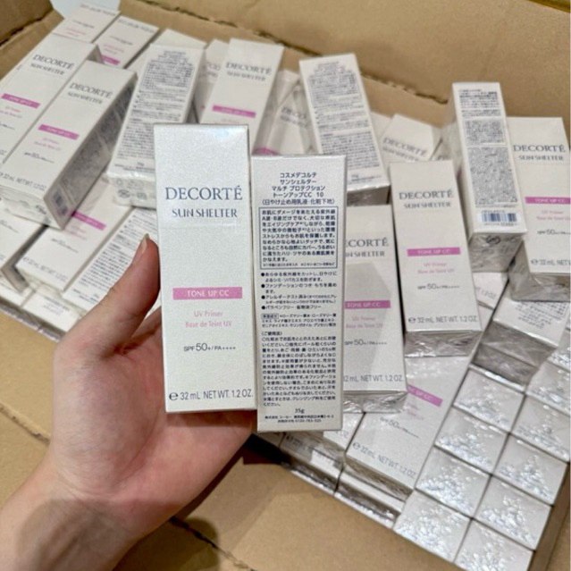 Decorte Sun Shelter Tone Up CC SPF 50+/ PA++++ Shopee Malaysia