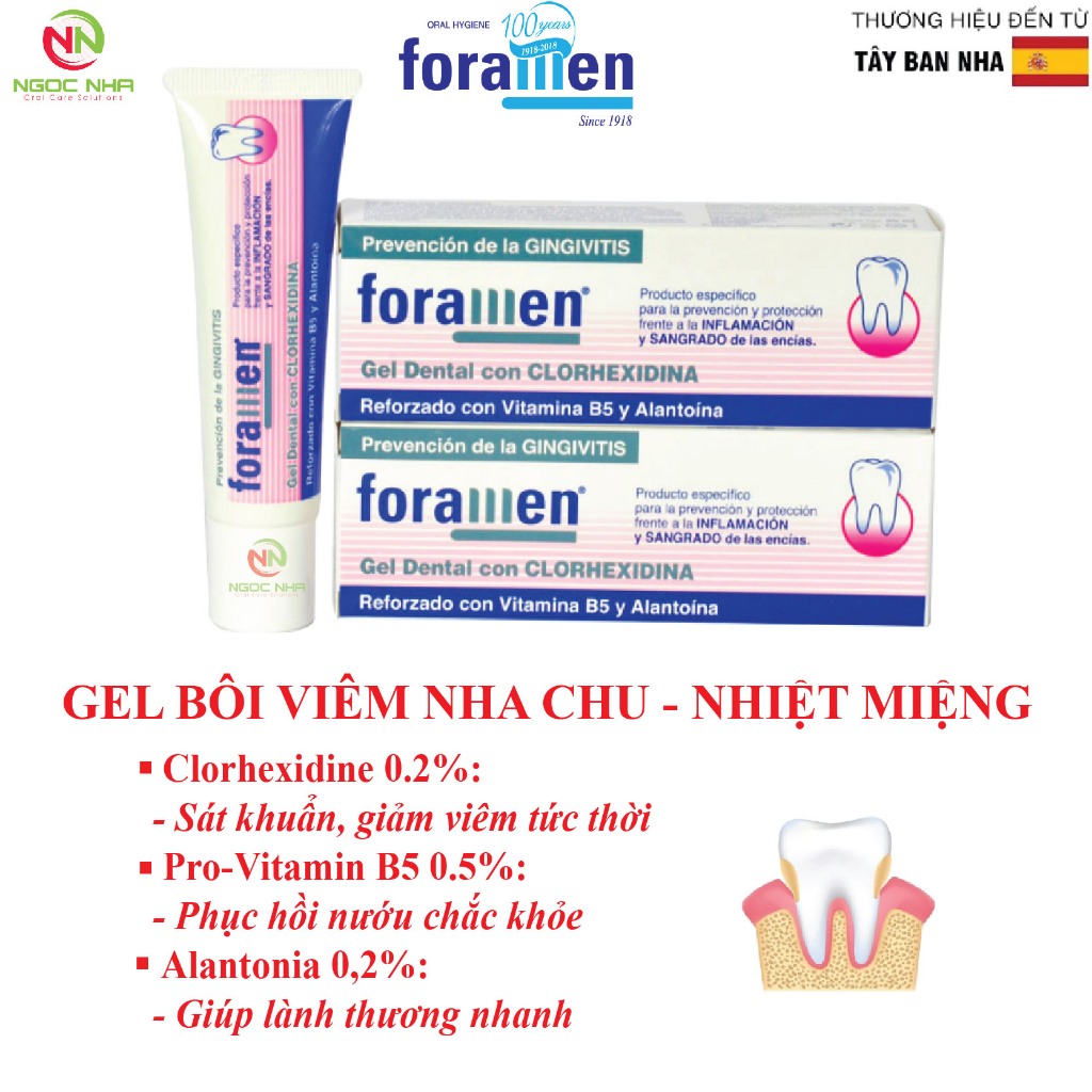 Gel for periodontitis, gingivitis, bleeding gums, mouth ulcers, mouth ...