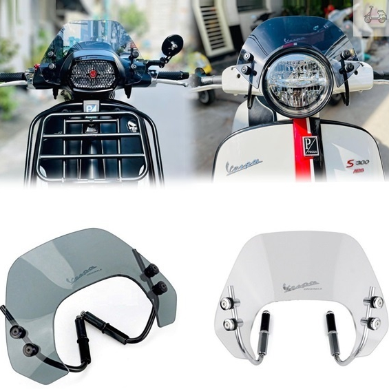 Windshield for Vespa High Quality Low Type for Sprint Primavera GTS ...