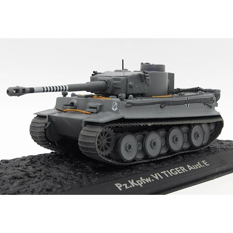 [Rare] 1:72 Scale Tank Model DeAgostini Tiger 1 S04 Of Legendary Tank ...