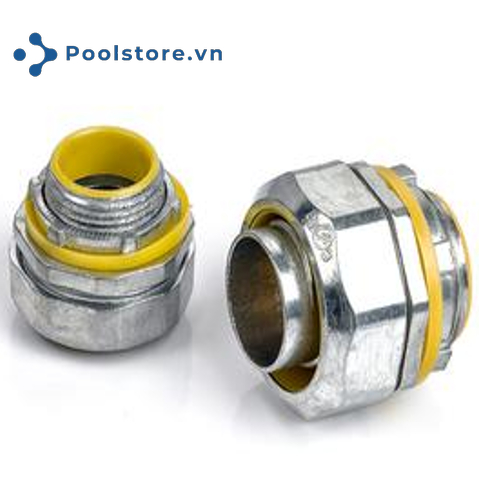 External Thread Electrical Box Inlet Pipe Connector | Galvanized Steel ...
