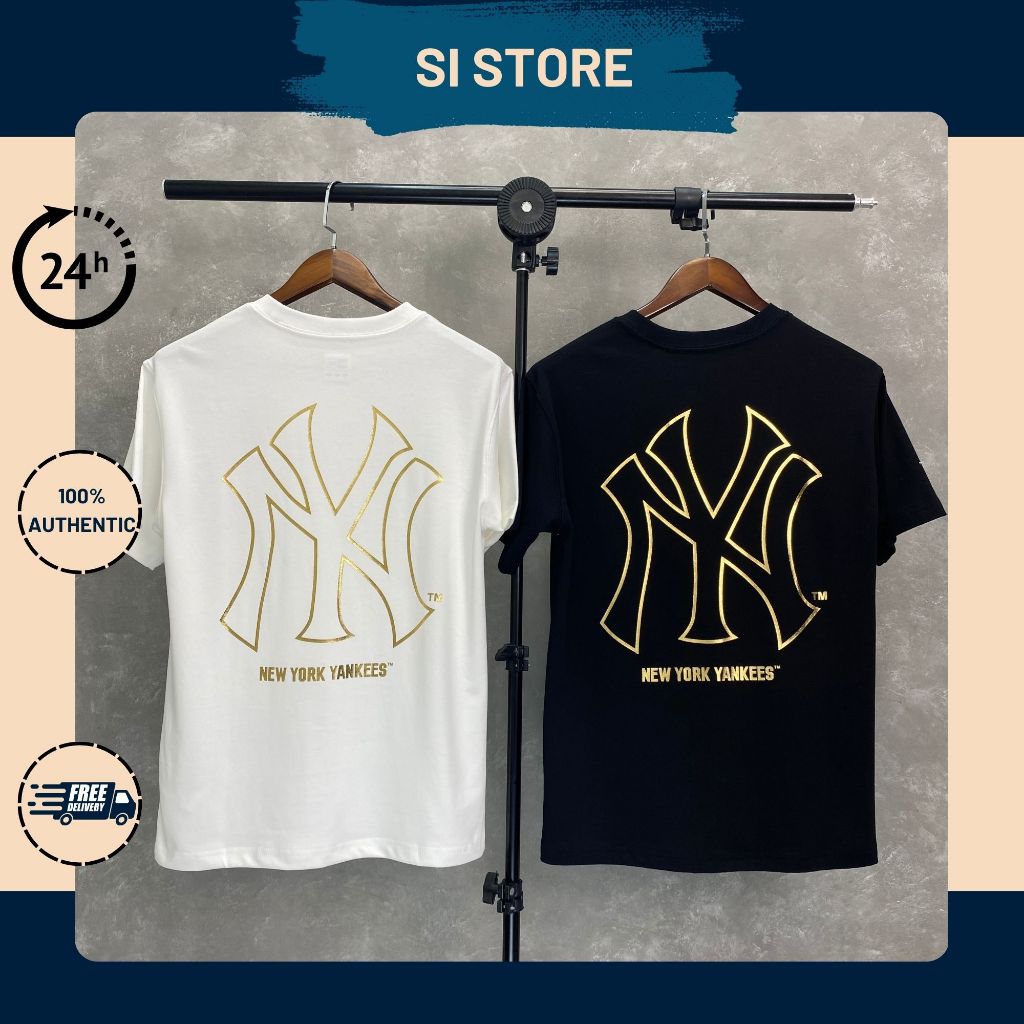 New ERA TEE NY LOGO GOLD EDGE AUTH Shopee Malaysia