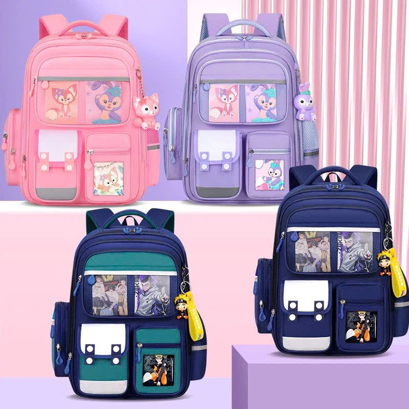 Funny Cartoon Humpback Backpack For Children, School Backpack, bag For ...