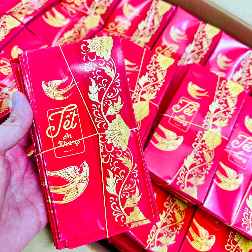 [VIP] Combo of 10 2025 LOC Red Packets, SOLID Red Packets | Shopee Malaysia