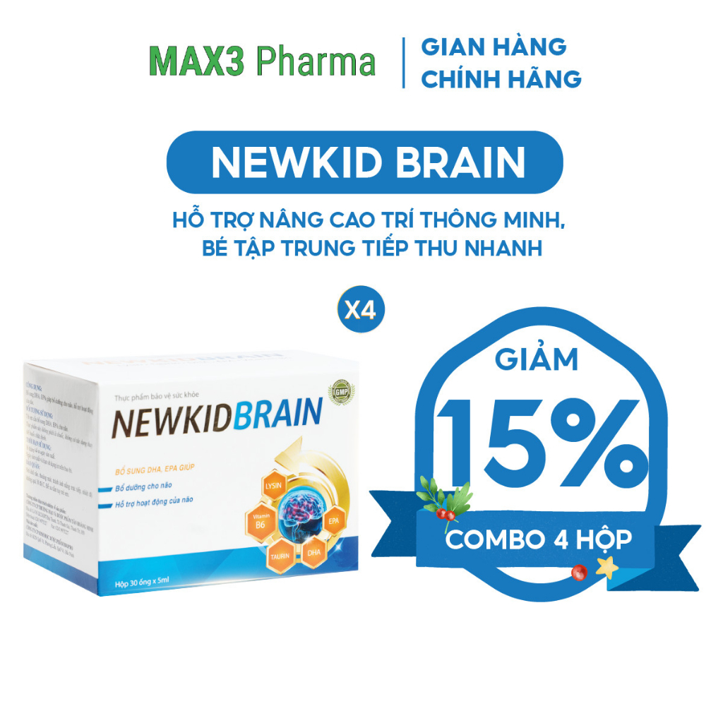 Combo of 4 Newkid Brain Boxes to Develop Baby's Brain, Help Children Be ...