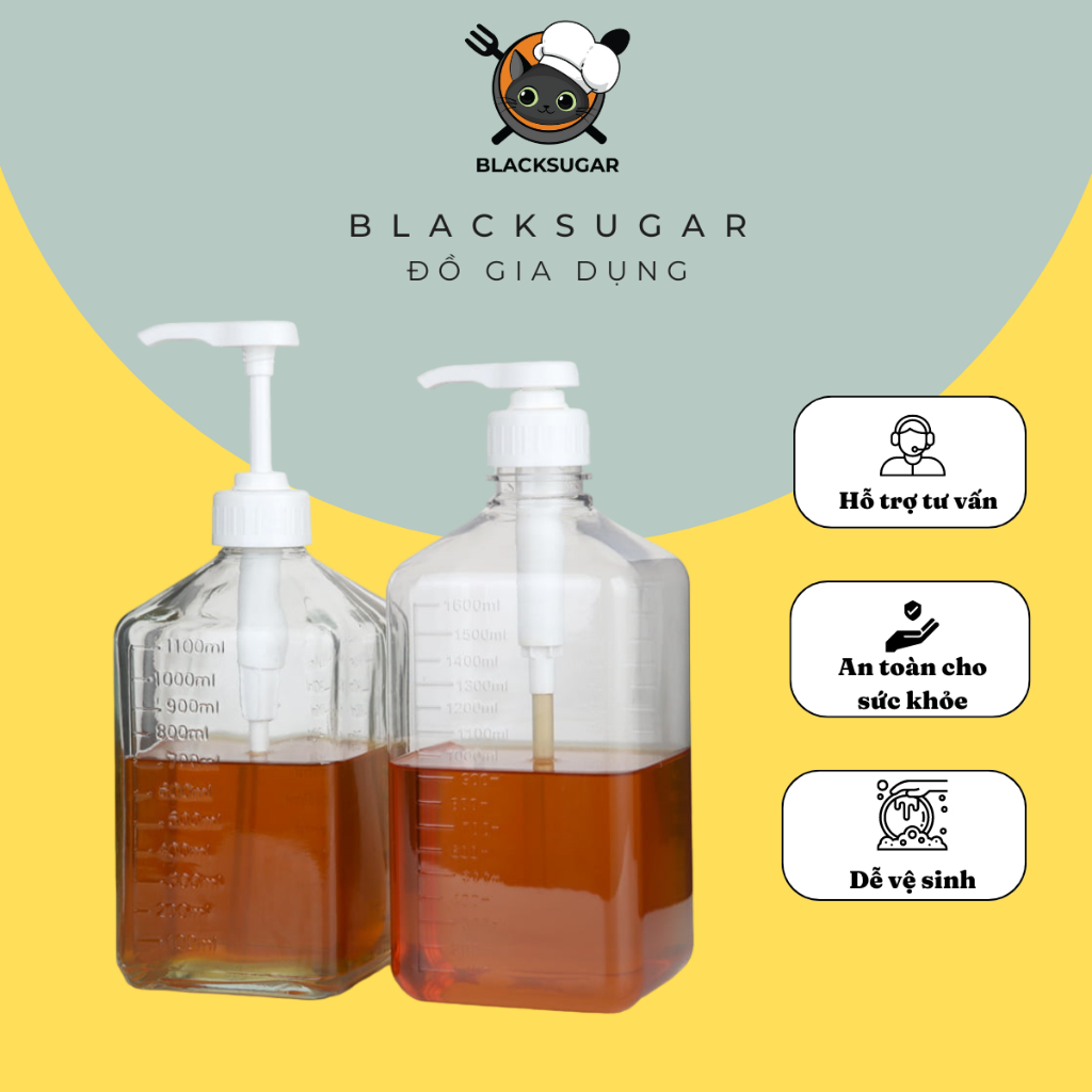 Condensed Milk Syrup Sugar Pump - Plastic / Glass 1100ml 10cc | Shopee ...