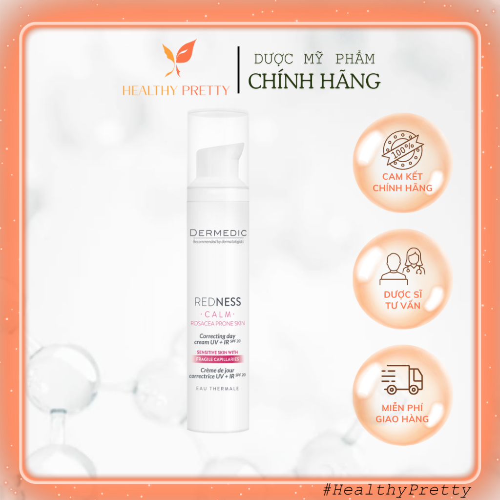 [DERMEDIC] Day Cream With SPF 20, Reduction, Capillary Reduction ...