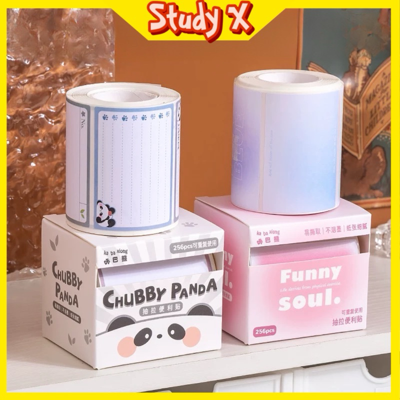 Box of 256 Cute Multi-Purpose Note Labels with Cute Cartoon Patterns ...