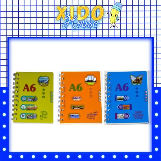 XO Wenzhang spring-loaded notepad 28850-72 size A6 in many colors for ...