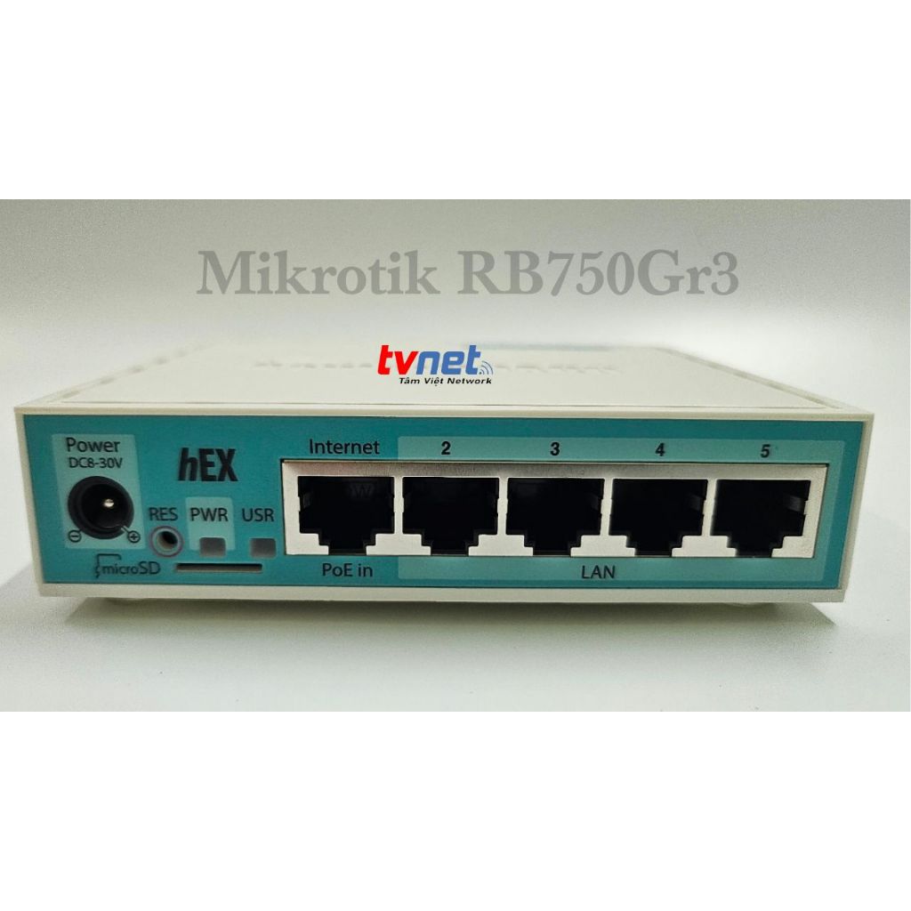 Router Mikrotik RB750Gr3 (Genuine Product - BH 12T) - Included VAT ...