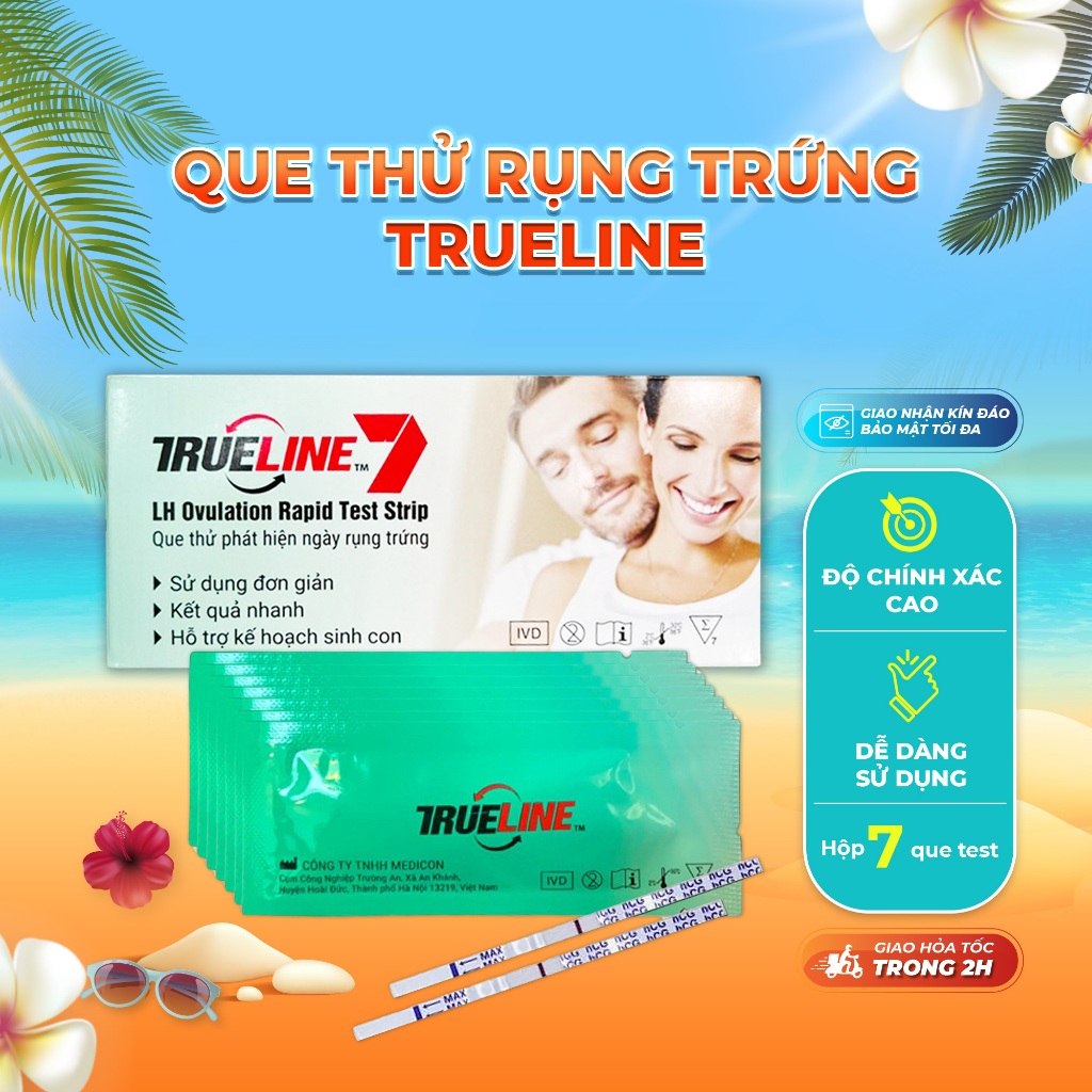 Trueline Ovulation test Strip (Box 7 Tests) | Shopee Malaysia