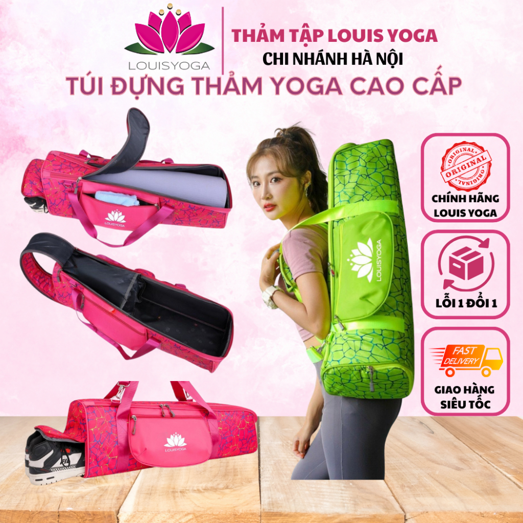 Louisyoga HIGH QUALITY MULTI-FUNCTIONAL YOGA MAT BAG | Storage YOGA MAT ...