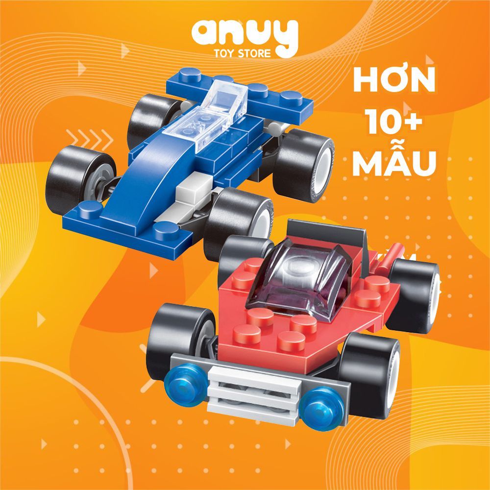 Mini racing car assembly toy and 10 types of airplanes and boats to ...