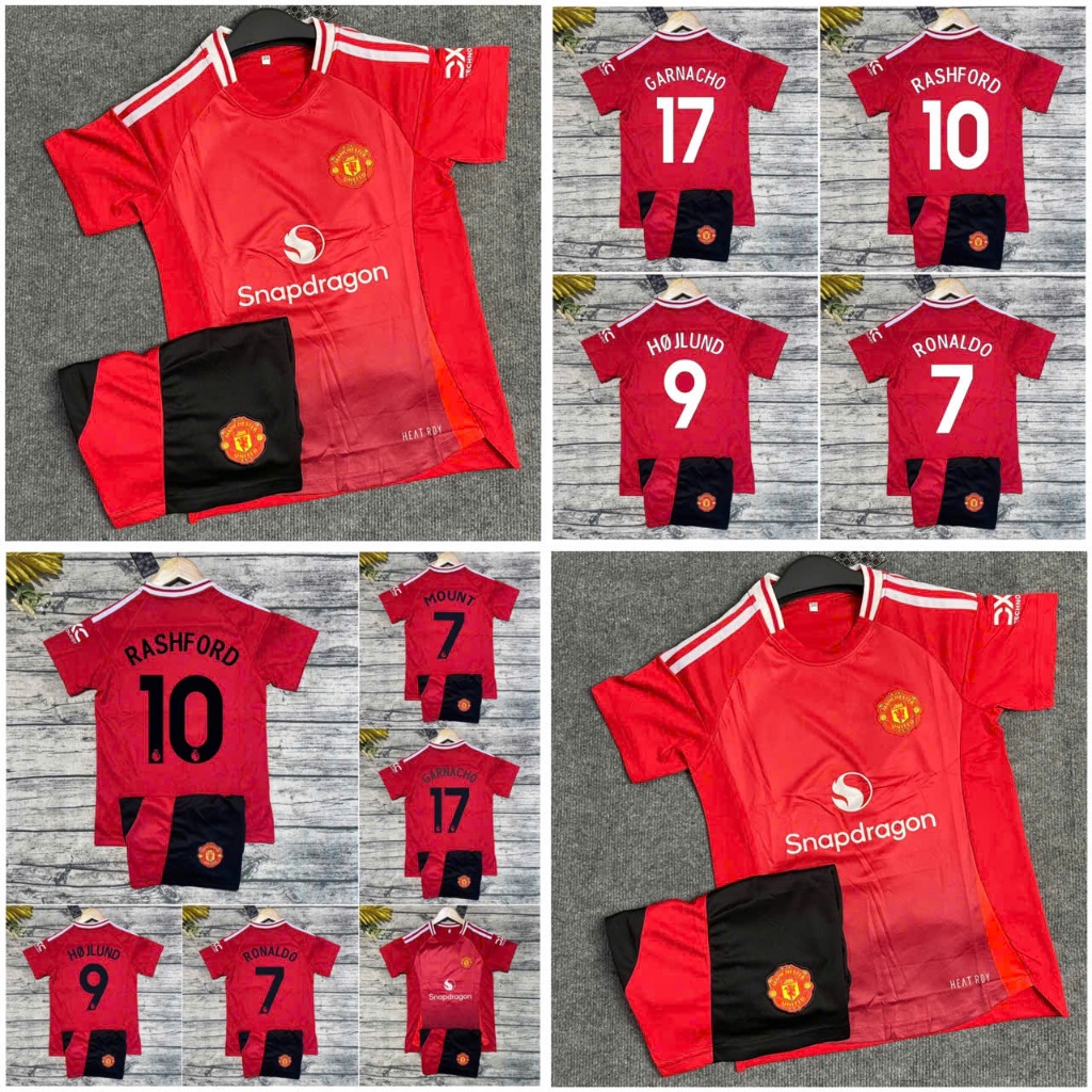 Manchester United Club Children's Football Shirt, Soccer Shirt New ...